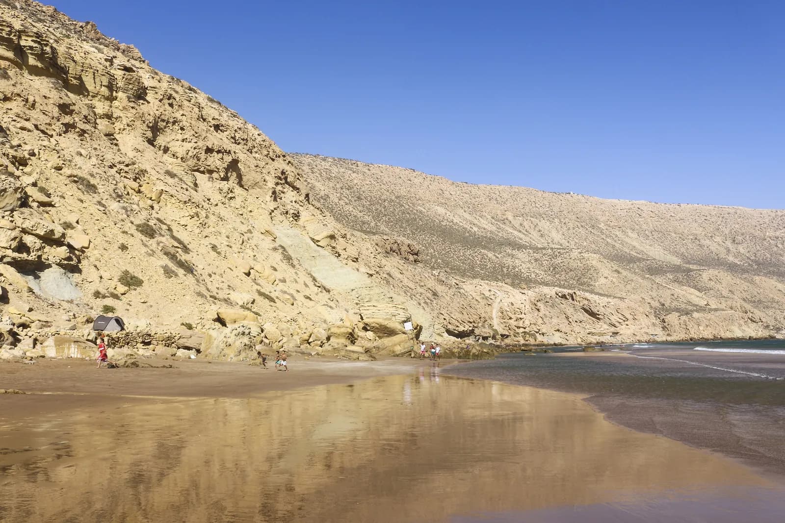 La baie d’Imsouane et sa longue vague